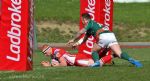 Salford Red Devils 50 Hunslet Hawks 14